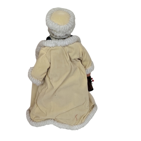 Paradise Galleries Porcelain Doll FATHER CHRISTMAS Tree Topper - Picture 3 of 3
